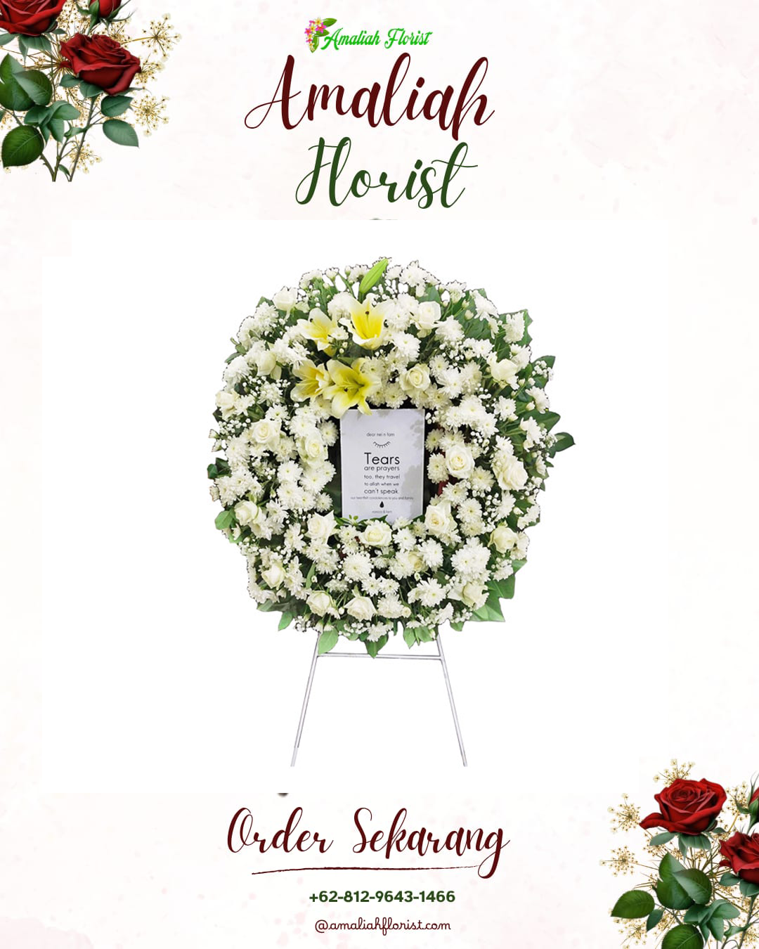 Krans Bunga Duka Tirtayasa